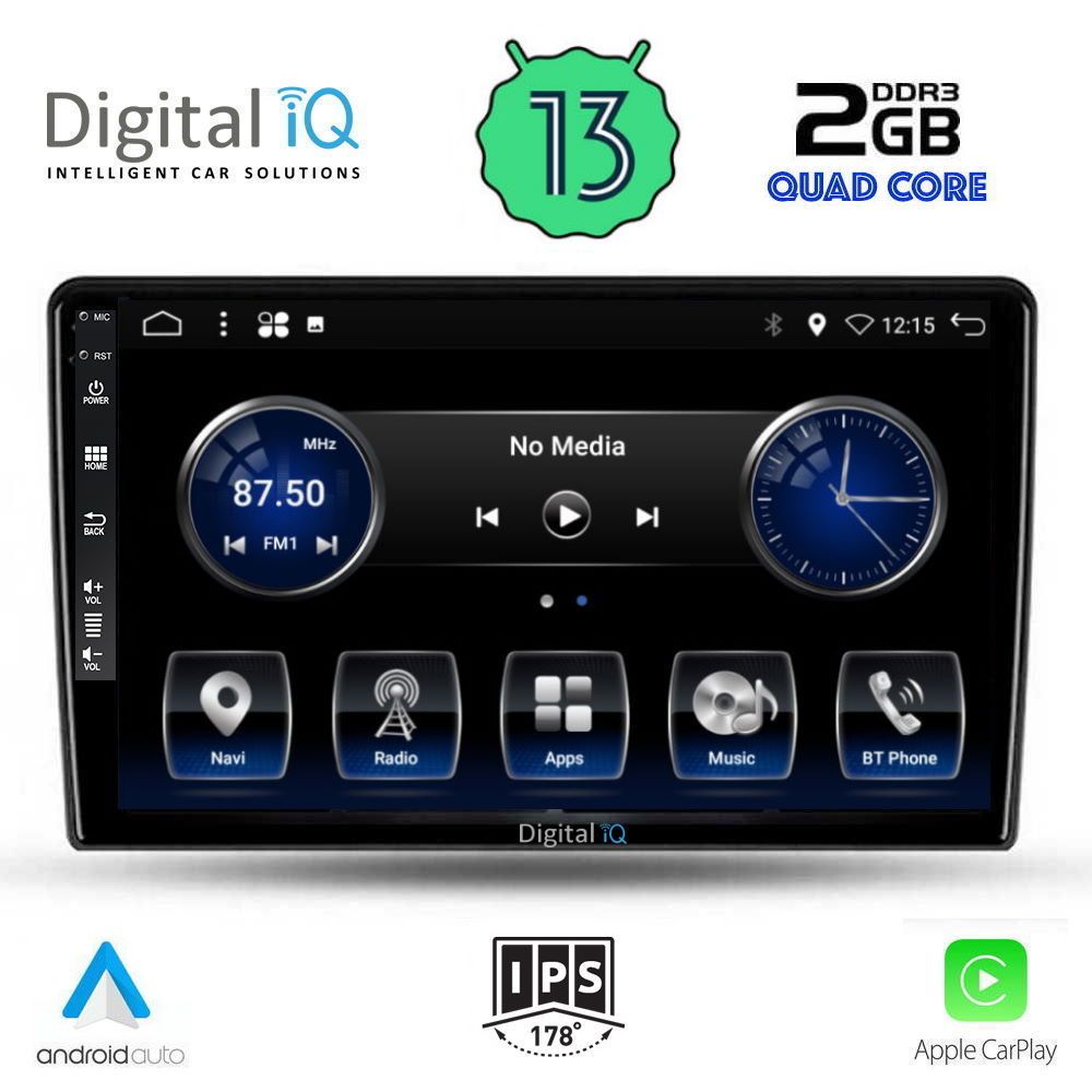 DIGITAL IQ BXH 3155_CPA (10inc) MULTIMEDIA TABLET OEM FORD FIESTA mod. 2018&gt;