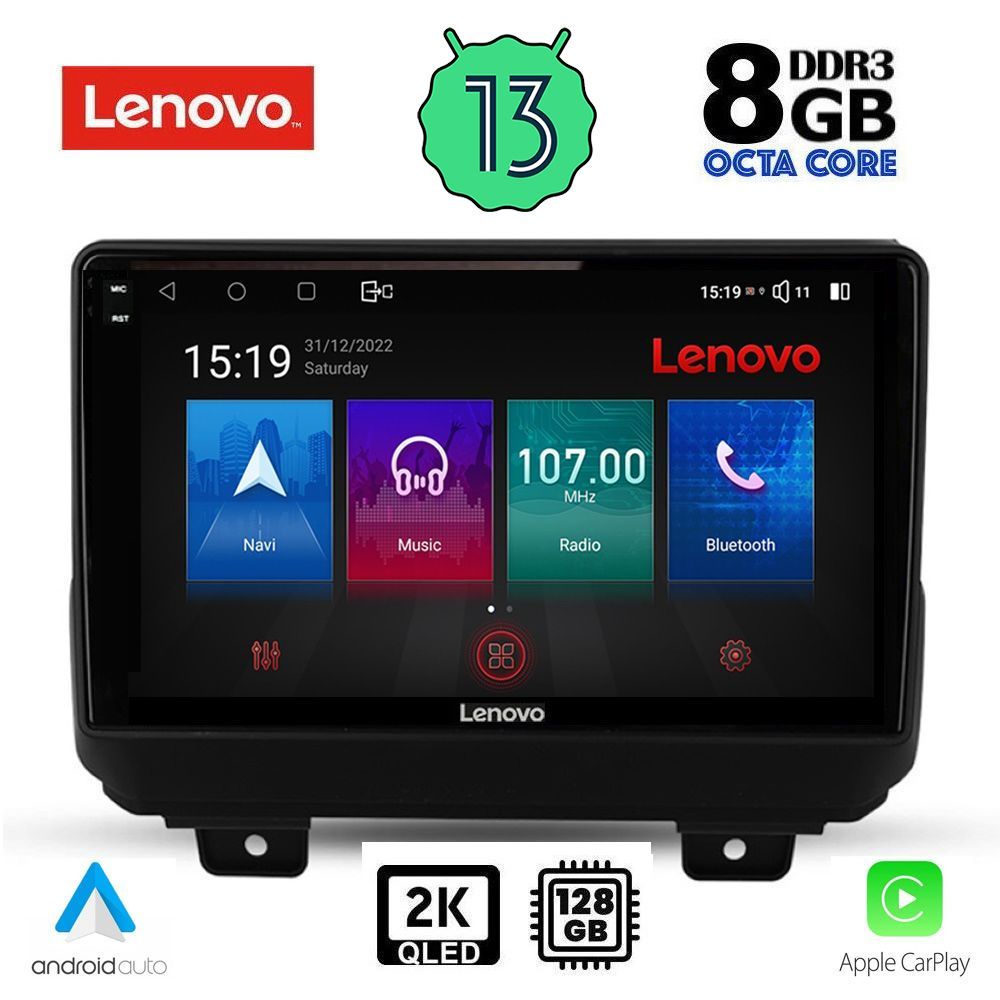 LENOVO SSW 10298_CPA (9inc) MULTIMEDIA TABLET OEM JEEP WRANGLER mod. 2018&gt;