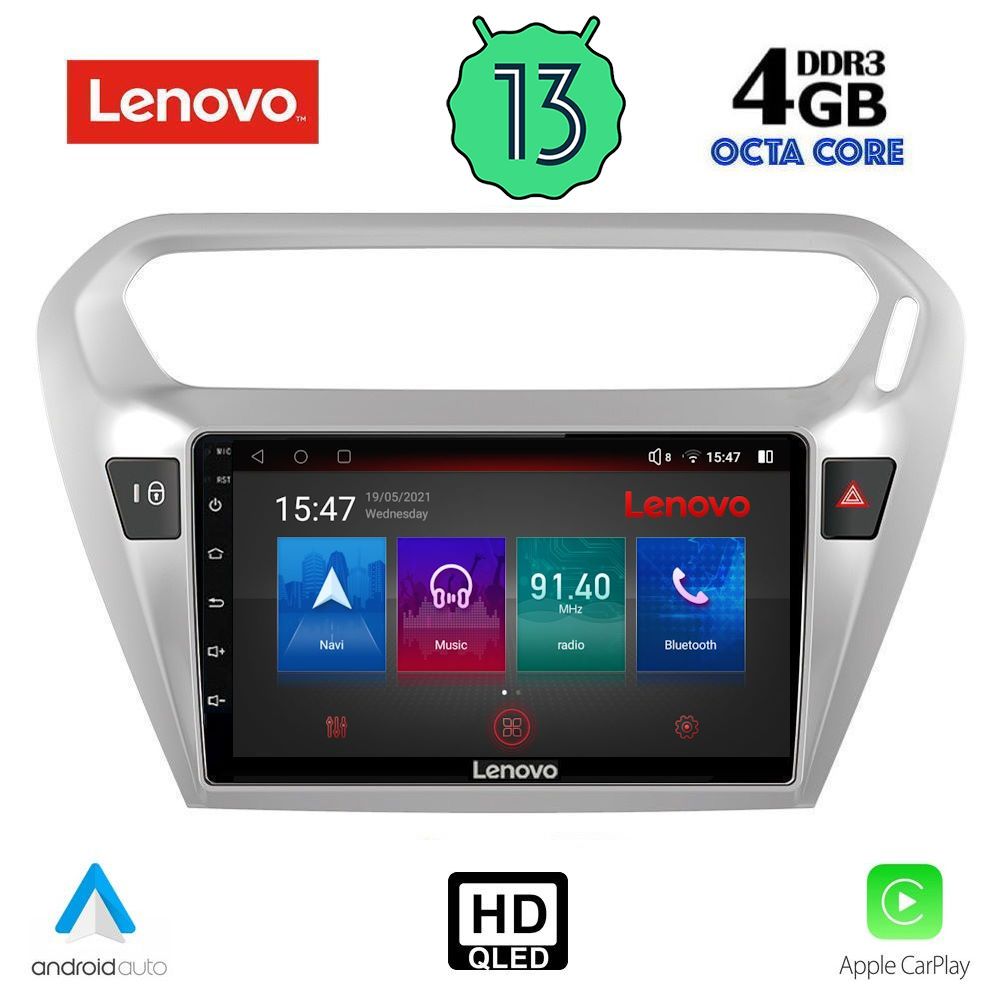 LENOVO SSX 9511_CPA (9inc) MULTIMEDIA TABLET for CITROEN ELYSEE – PEUGEOT 301 mod. 2013&gt;