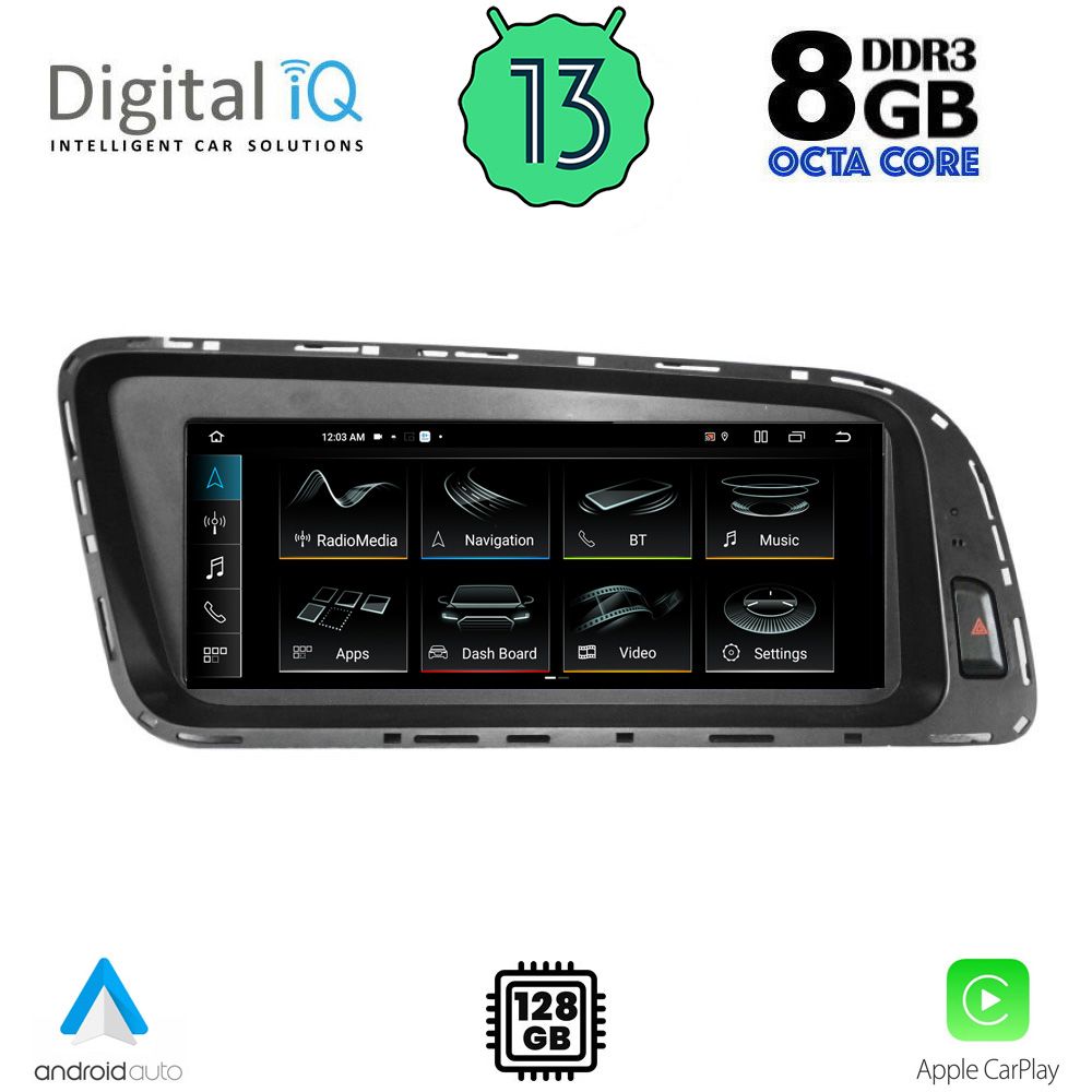 DIGITAL IQ TOP 18929_CPA (8.8inc) MULTIMEDIA for AUDI Q5 mod. 2008-2018