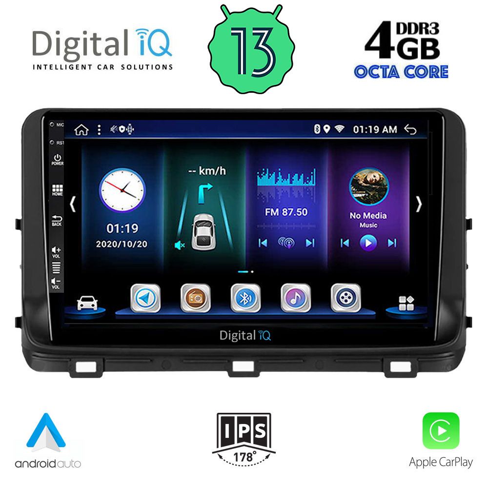 DIGITAL IQ BXD 6303_CPA (10inc) MULTIMEDIA TABLET OEM KIA CEED - XCEED mod. 2018-2022