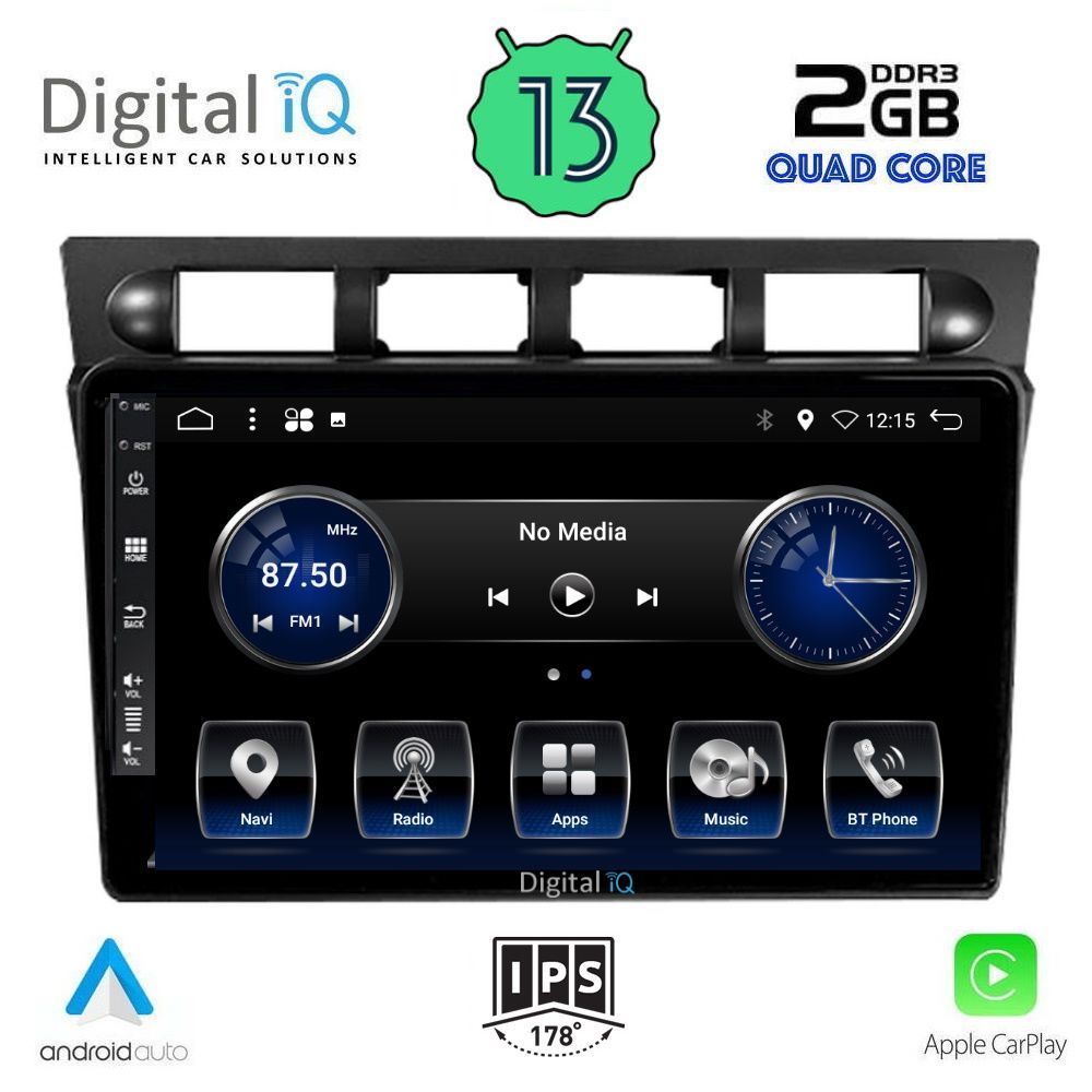 DIGITAL IQ BXH 3306_CPA (9inc) MULTIMEDIA TABLET OEM KIA PICANTO mod. 2004-2008