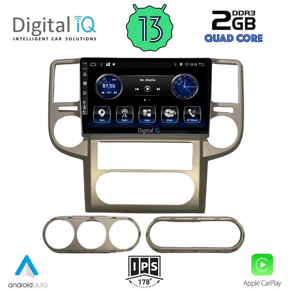 DIGITAL IQ BXH 3475_CPA (10inc) MULTIMEDIA TABLET OEM NISSAN XTRAIL mod. 2004-2007