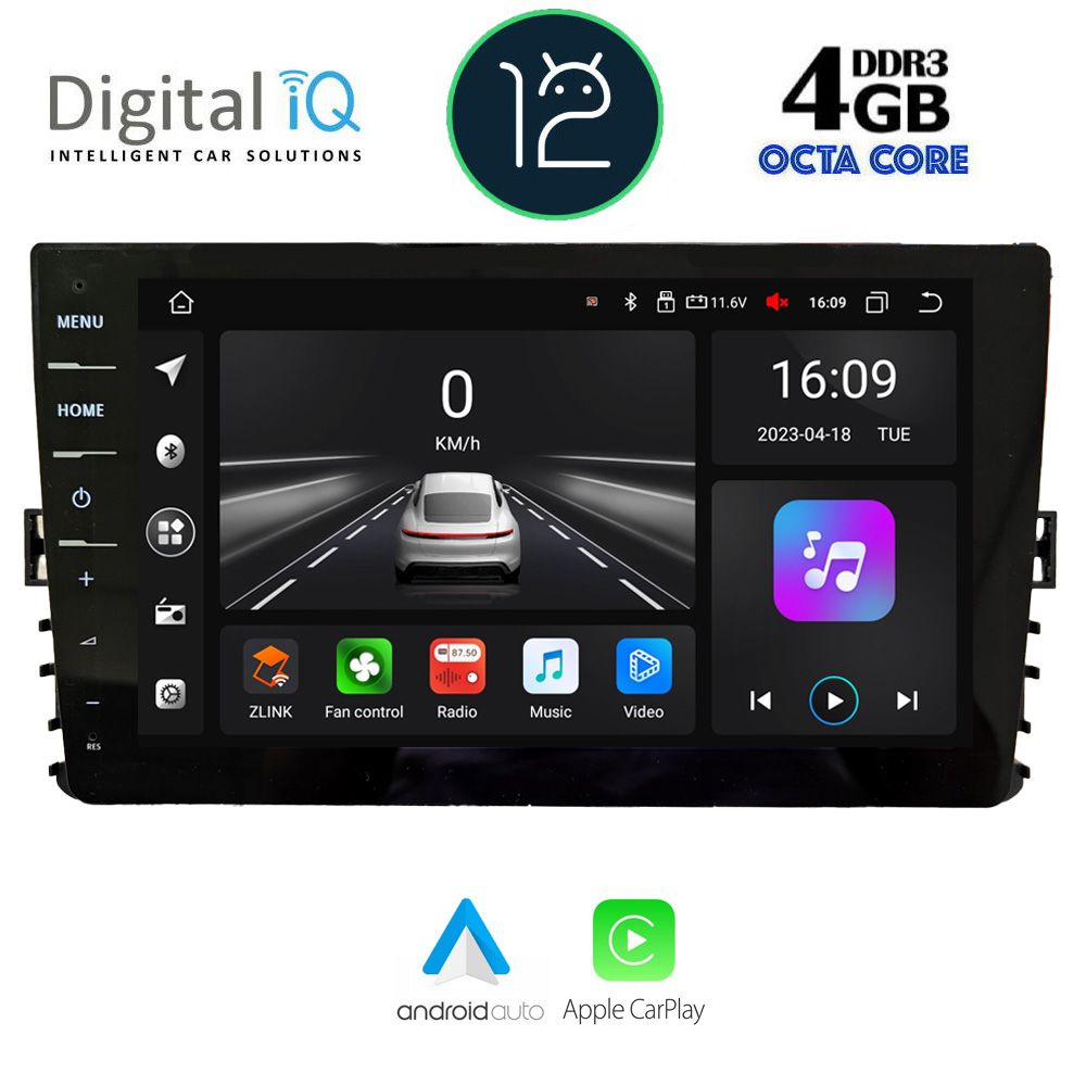 DIGITAL IQ ASC 758_CPA (9inc) MULTIMEDIA TABLET OEM VW POLO – TROC – TCROSS mod. 2017>