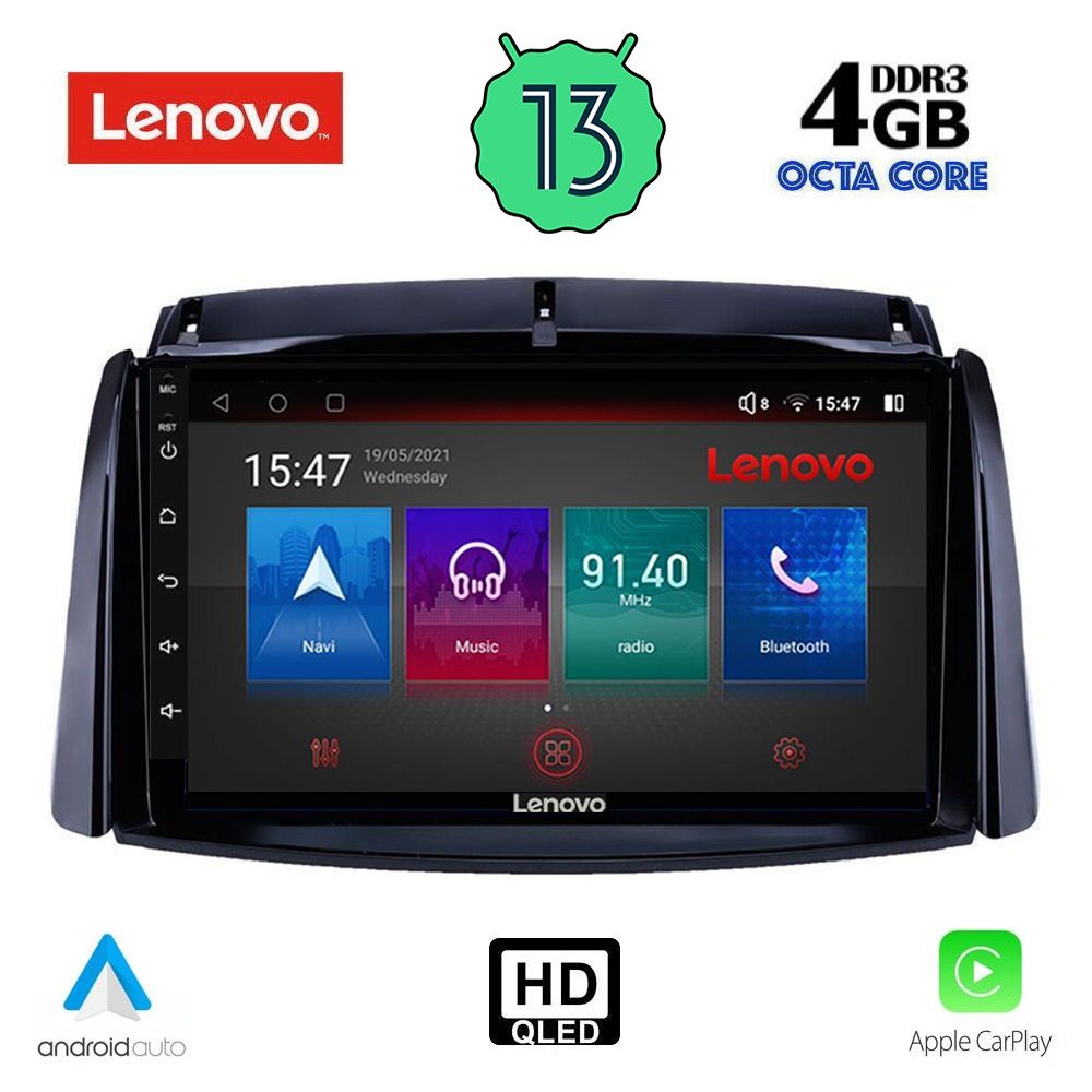 LENOVO SSX 9551_CPA (9inc) MULTIMEDIA TABLET OEM RENAULT KOLEOS mod. 2006-2016