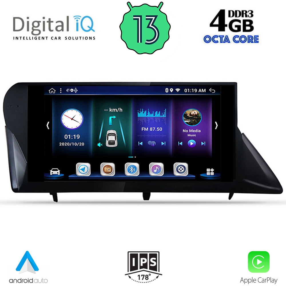 DIGITAL IQ BXD 6346_CPA (9inc) MULTIMEDIA TABLET OEM LEXUS RX mod. 2009-2014