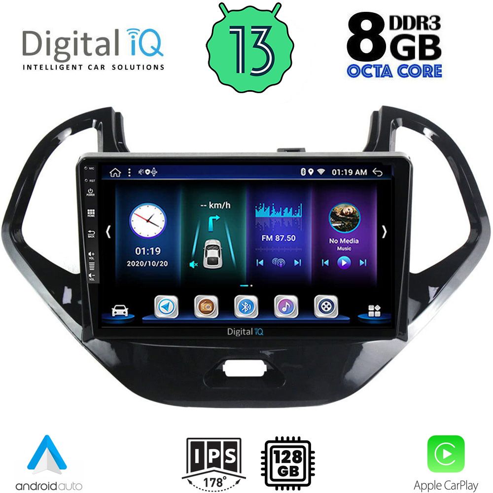 DIGITAL IQ BXD 8167SH_CPA (9inc) MULTIMEDIA TABLET for FORD KA mod. 2017&gt;