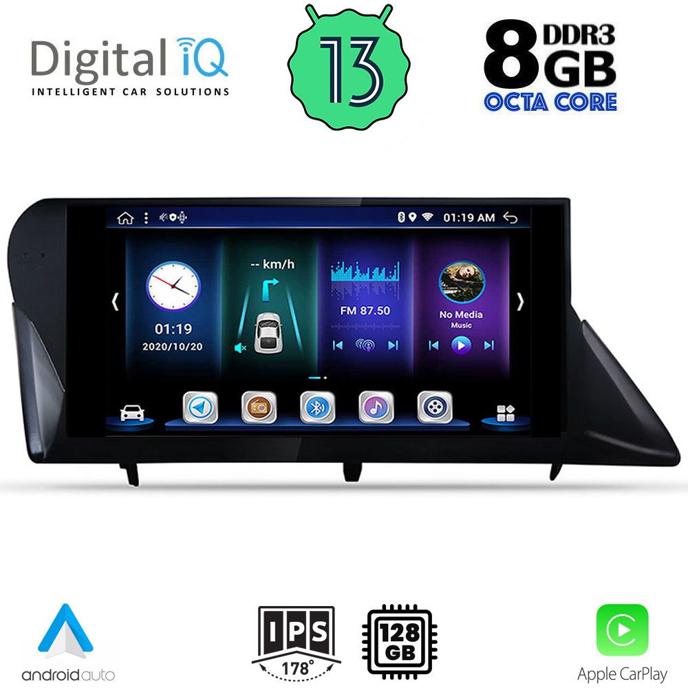 DIGITAL IQ BXD 8346_CPA (9inc) MULTIMEDIA TABLET OEM LEXUS RX mod. 2009-2014