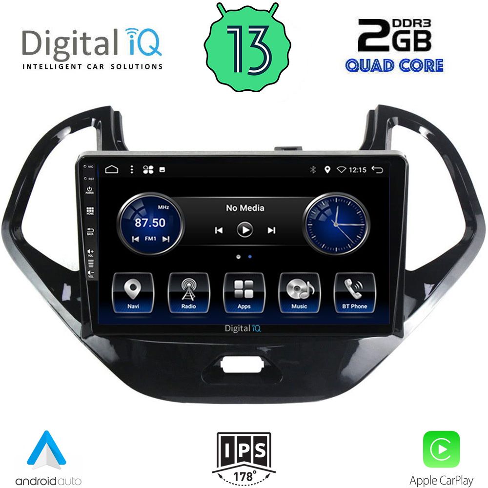 DIGITAL IQ BXH 3167SH_CPA (9inc) MULTIMEDIA TABLET for FORD KA mod. 2017&gt;