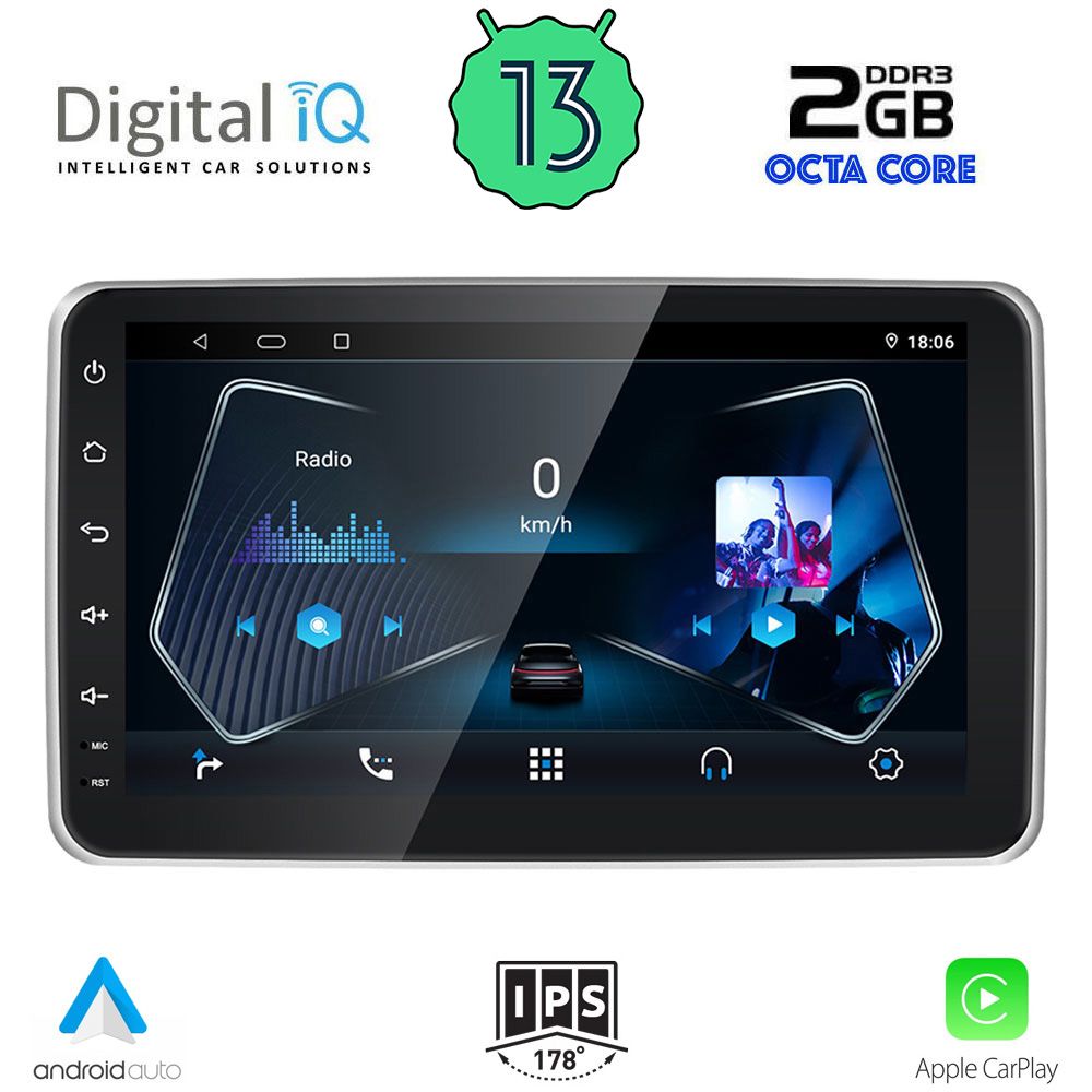 DIGITAL IQ RTC 5936_CPA (10.1" 1DIN) MULTIMEDIA TABLET