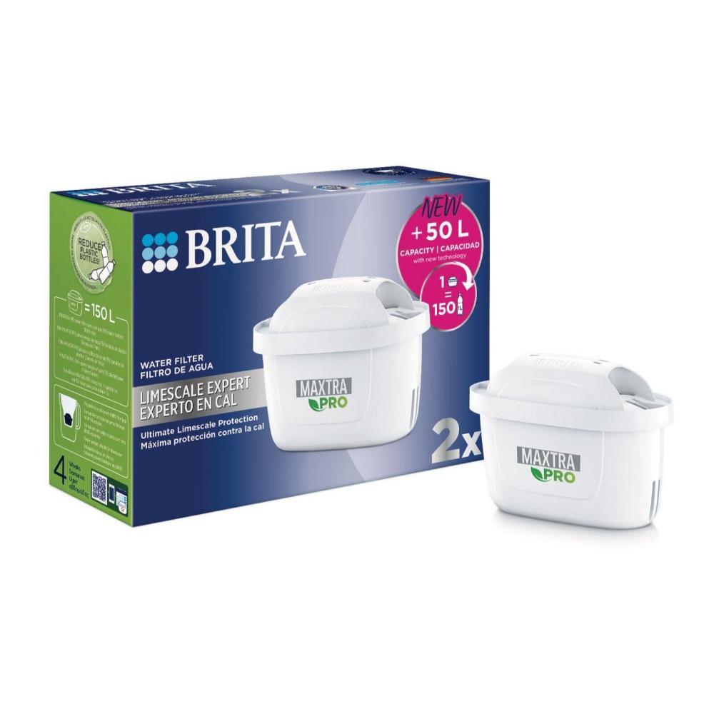 Brita Ανταλλακτικό Φίλτρο Νερού για Κανάτα από Ενεργό Άνθρακα Maxtra+ Pro Limescale Expert 2τμχ (BRI21921)