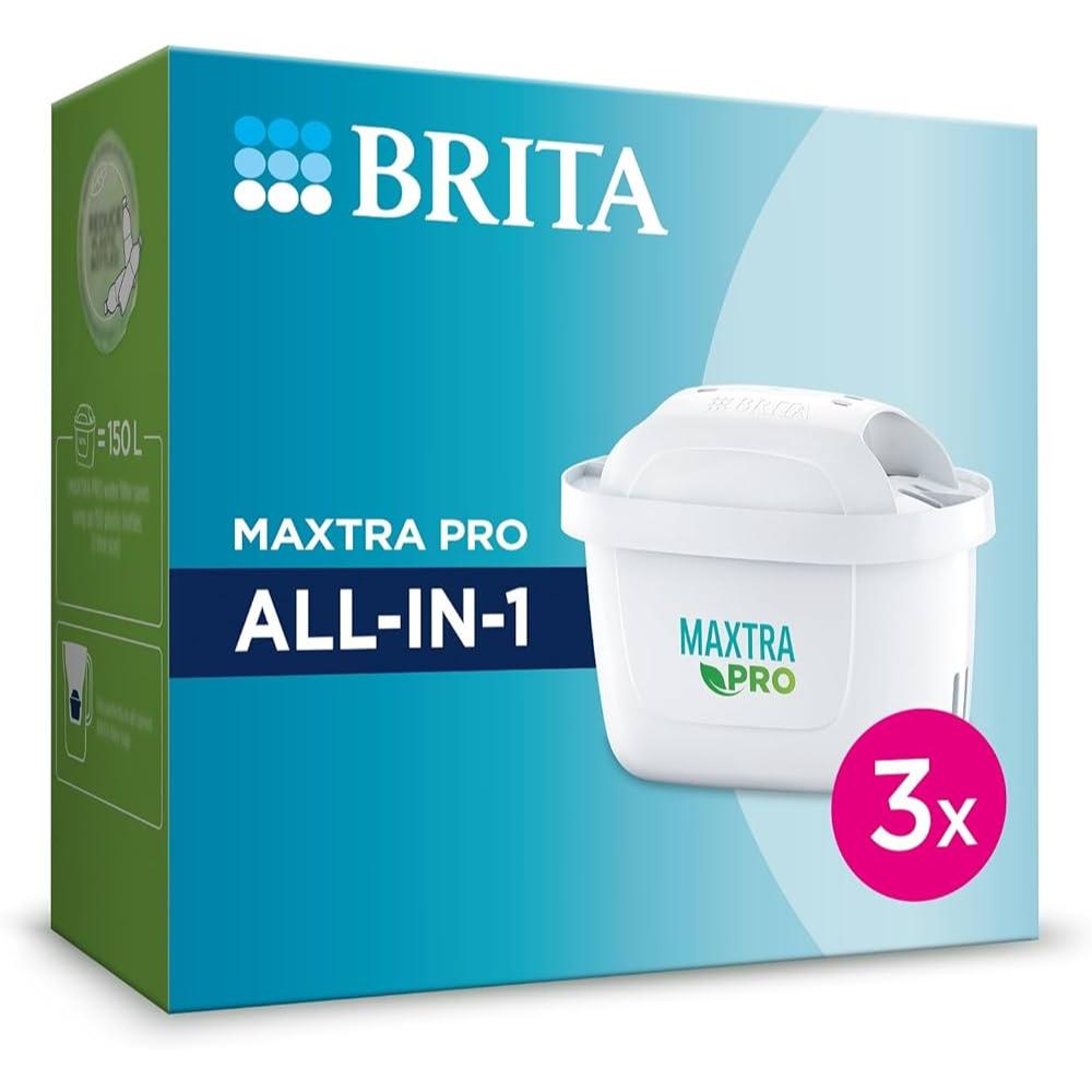 Brita Ανταλλακτικό Φίλτρο Νερού για Κανάτα από Ενεργό Άνθρακα Maxtra+ Pro All-in-1 3τμχ (BRI21631)