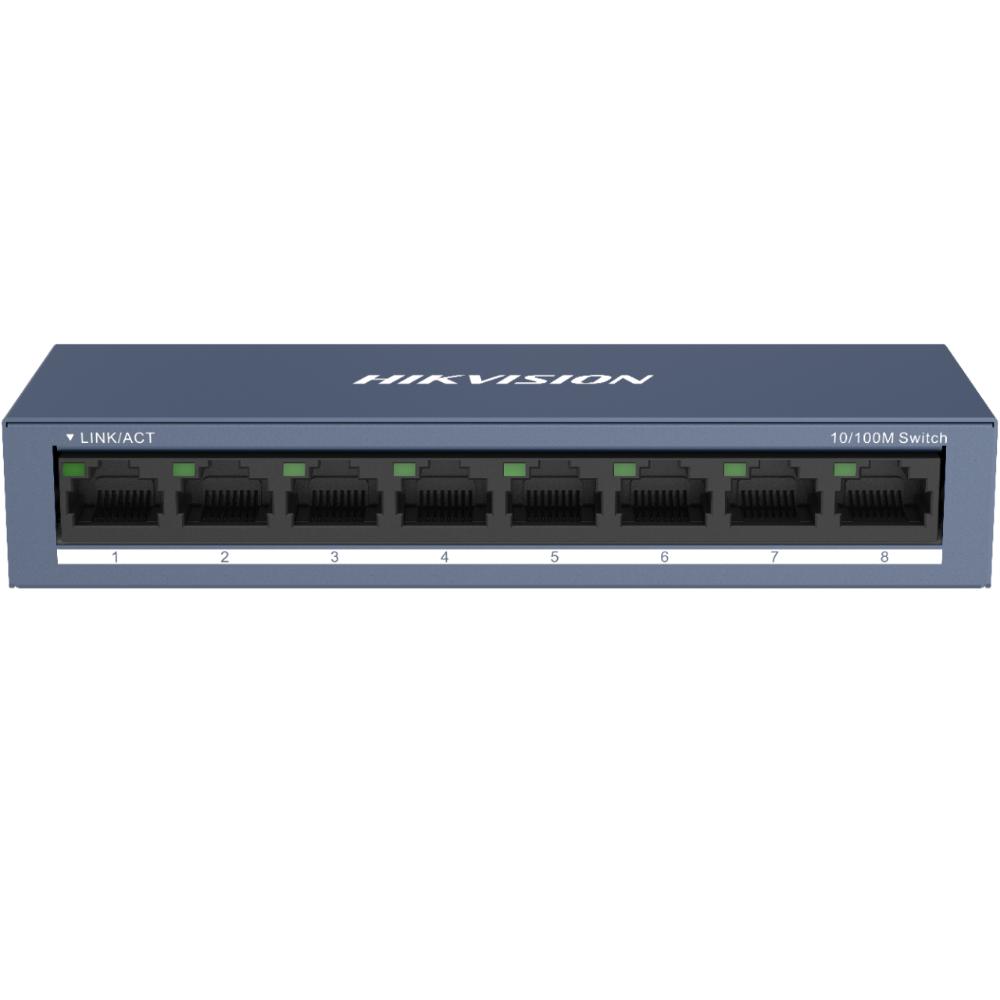 Hikvision 8 Port SOHO Unmanaged Switch (DS-3E0108D-O) (HKVDS-3E0108D-O)