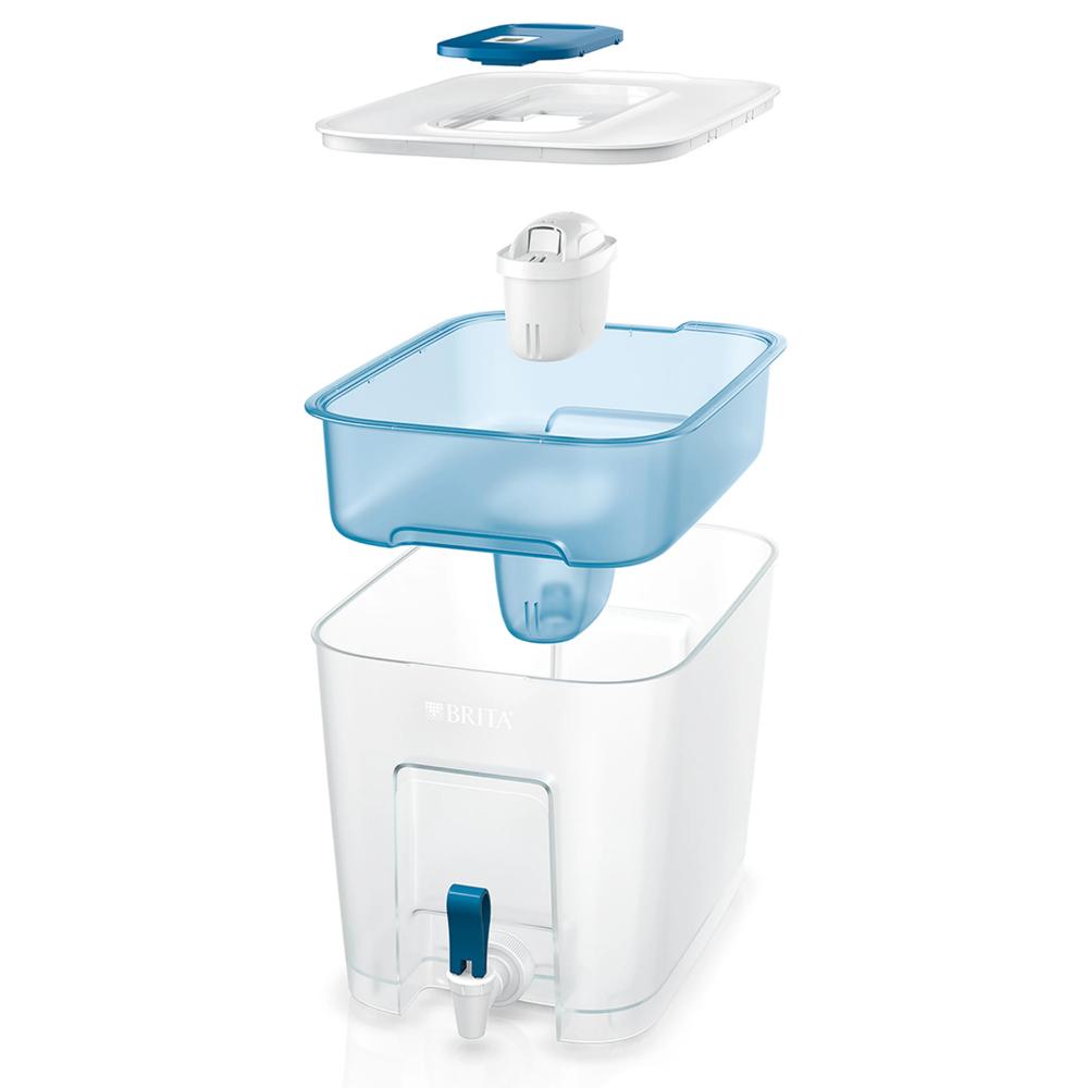 Brita Flow Water Filter Tank With Tap 8.2L Blue (BRI30350)