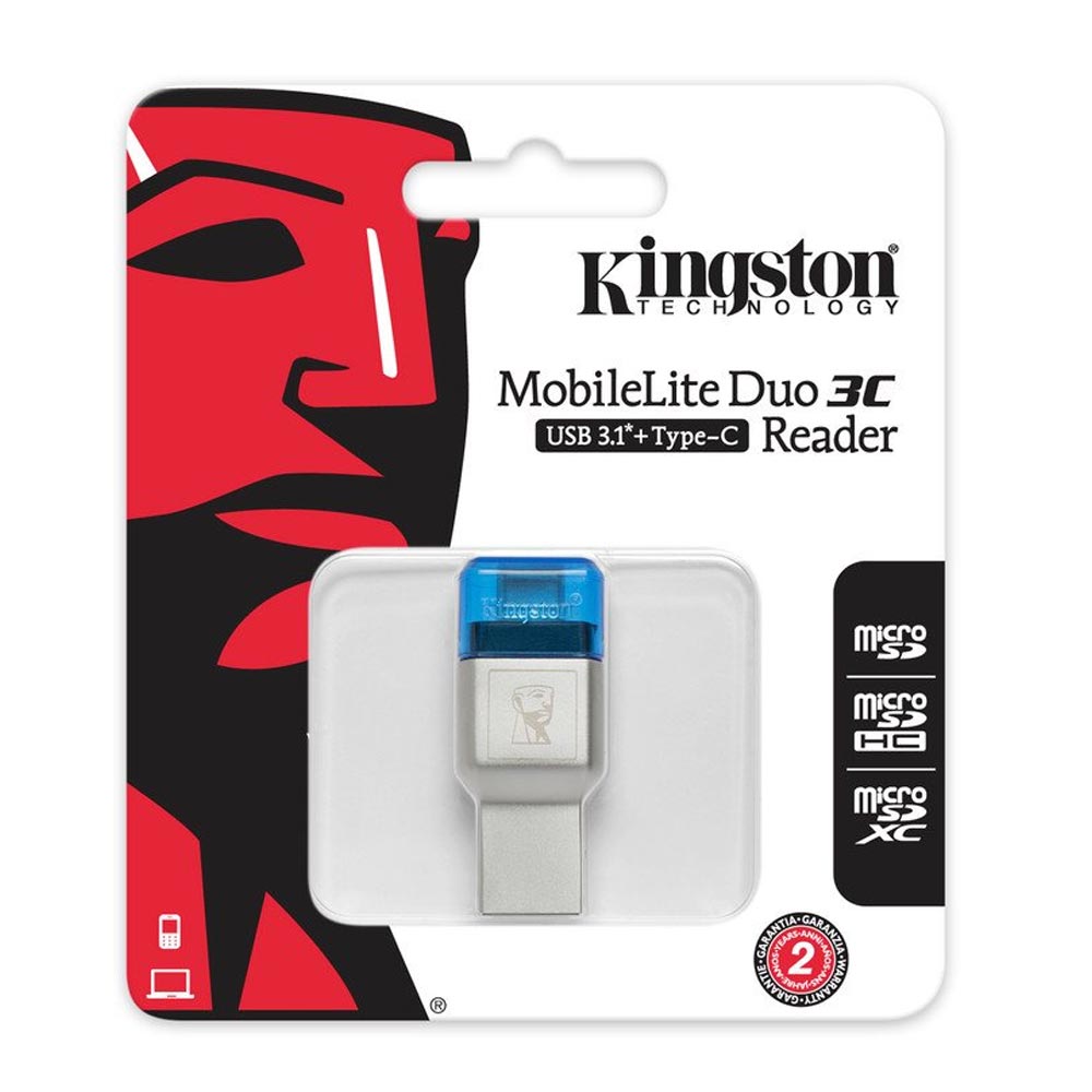 Kingston Card reader USB micro-SD USB3.1 (FCR-ML3C) (KINFCR-ML3C)