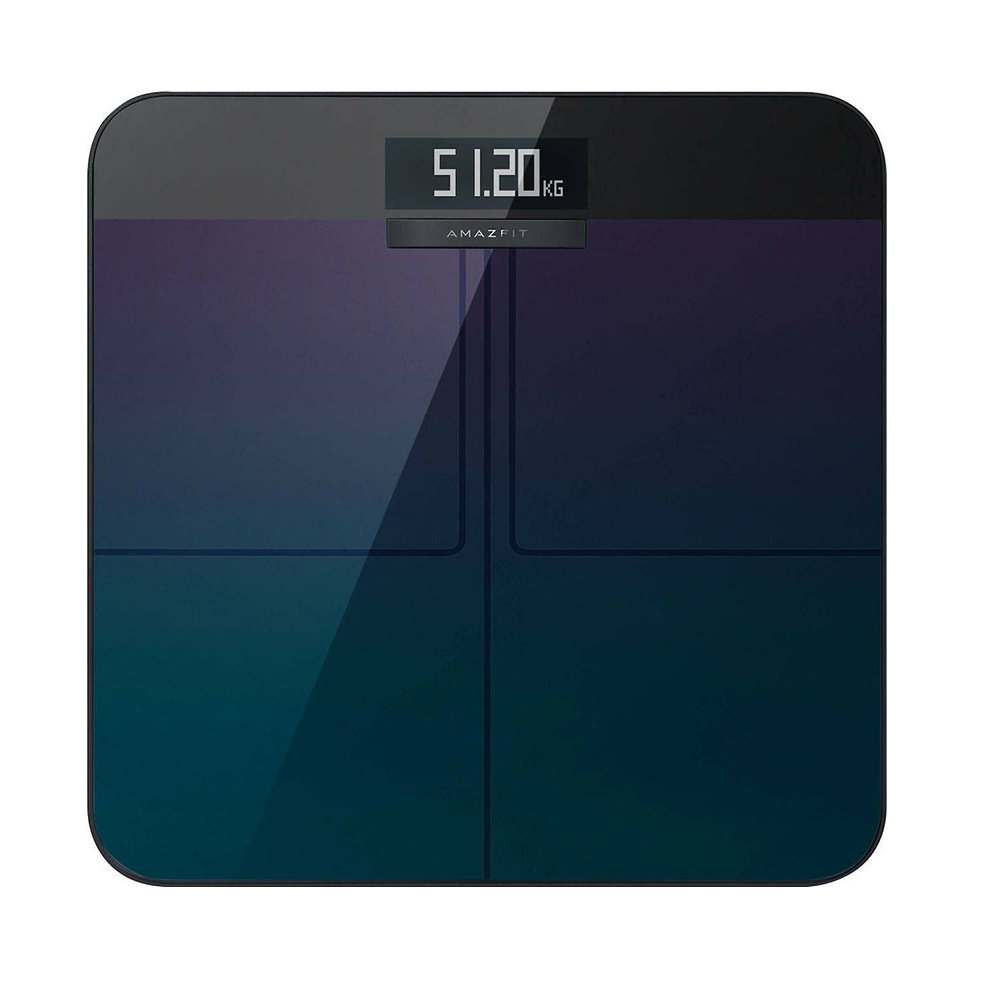 Amazfit Smart Scale Aurora με Λιπομετρητή σε Μαύρο χρώμα (D2003EU1N) (XIAA2003)