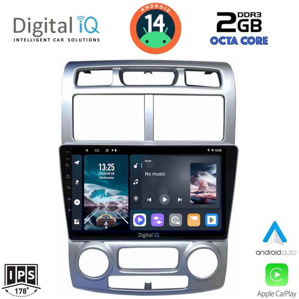 DIGITAL IQ RTG 4324_CPA (CLIMA) (9inc) MULTIMEDIA TABLET for KIA SPORTAGE mod. 2004-2010