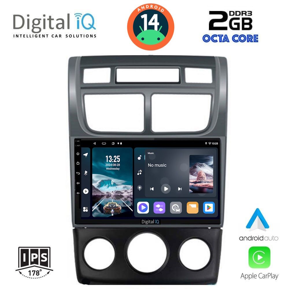 DIGITAL IQ RTG 4324_CPA (A/C) (9inc) MULTIMEDIA TABLET for KIA SPORTAGE mod. 2004-2010