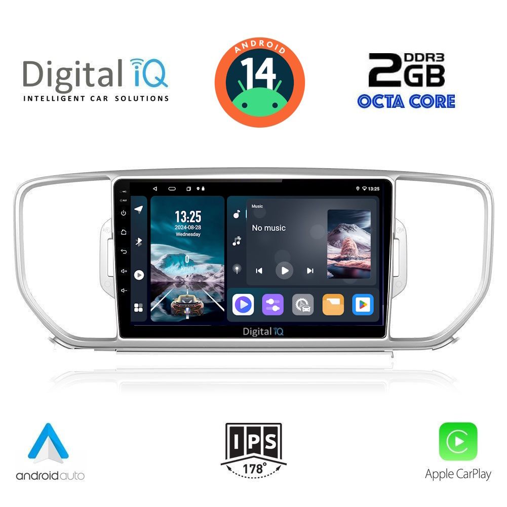 DIGITAL IQ RTG 4326_CPA (9inc) MULTIMEDIA TABLET for KIA SPORTAGE mod. 2015-2018