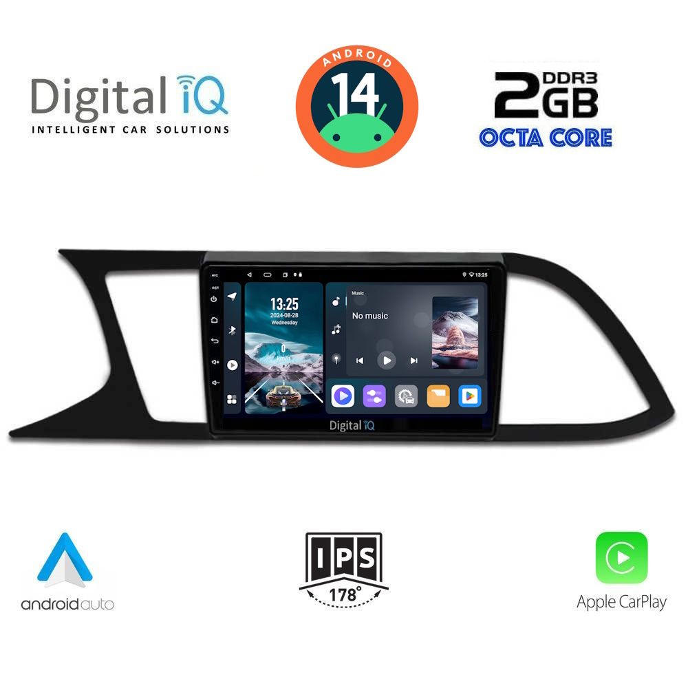 DIGITAL IQ RTG 4575_CPA (9inc) MULTIMEDIA TABLET for SEAT LEON mod. 2012-2021