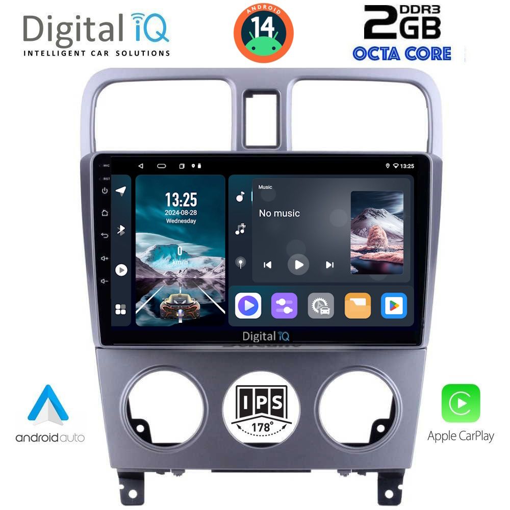 DIGITAL IQ RTG 4661_CPA (9inc) MULTIMEDIA TABLET for SUBARU FORESTER  mod. 2002-2008