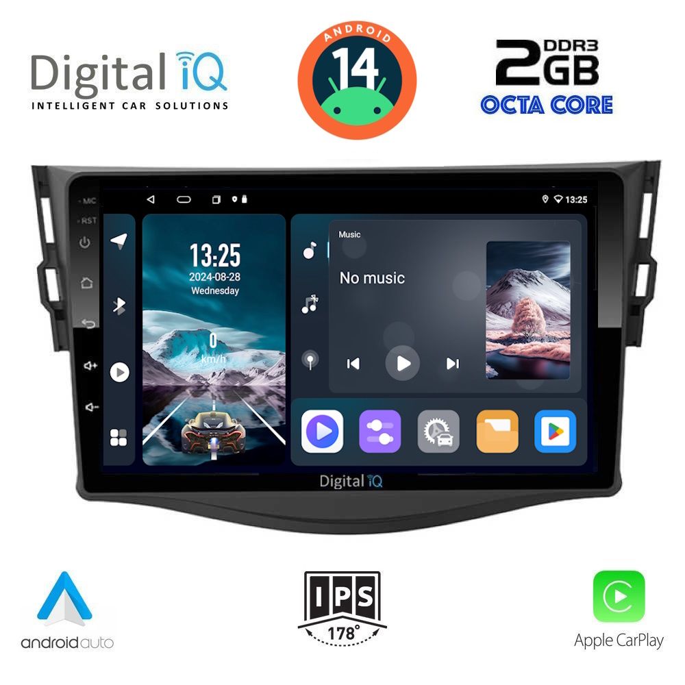 DIGITAL IQ RTG 4731_CPA (9inc) MULTIMEDIA TABLET for TOYOTA RAV 4 mod. 2006-2012