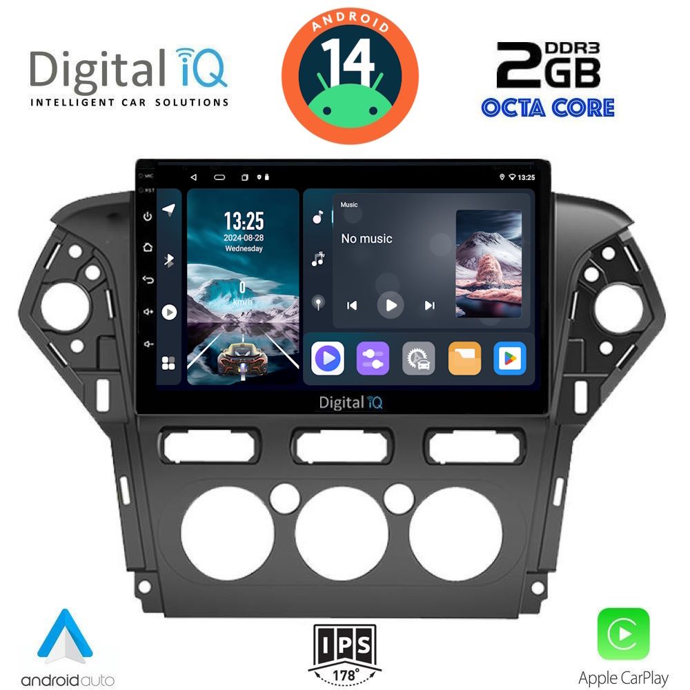 DIGITAL IQ RTG 4163_CPA A/C (10inc) MULTIMEDIA TABLET for FORD MONDEO mod. 2011-2013