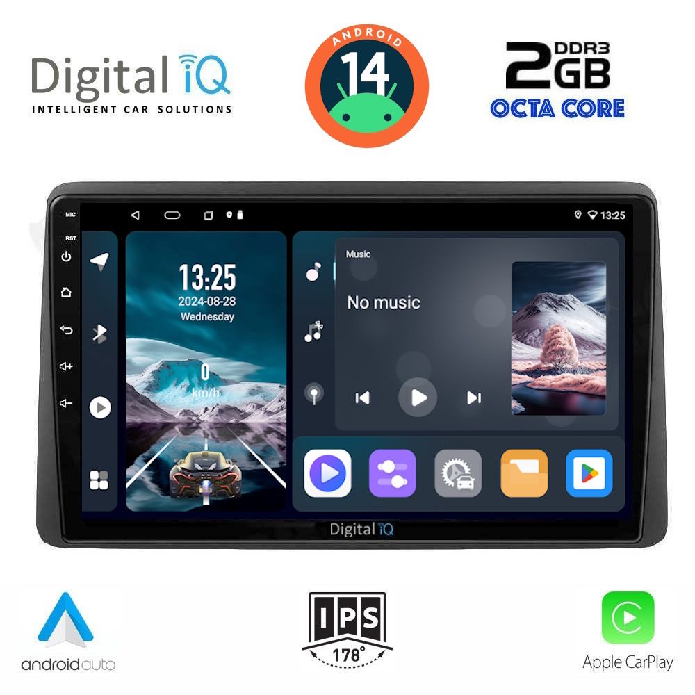 DIGITAL IQ RTG 4450_CPA (10inc) MULTIMEDIA TABLET for NISSAN NAVARA D22 mod. 1998-2004