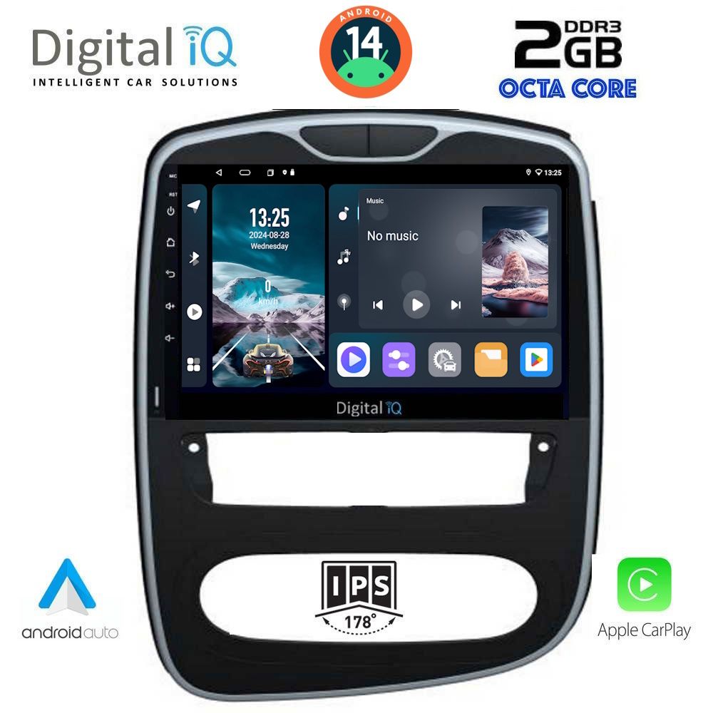 DIGITAL IQ RTG 4545_CPA (10inc) MULTIMEDIA TABLET for RENAULT CLIO mod. 2016&gt;