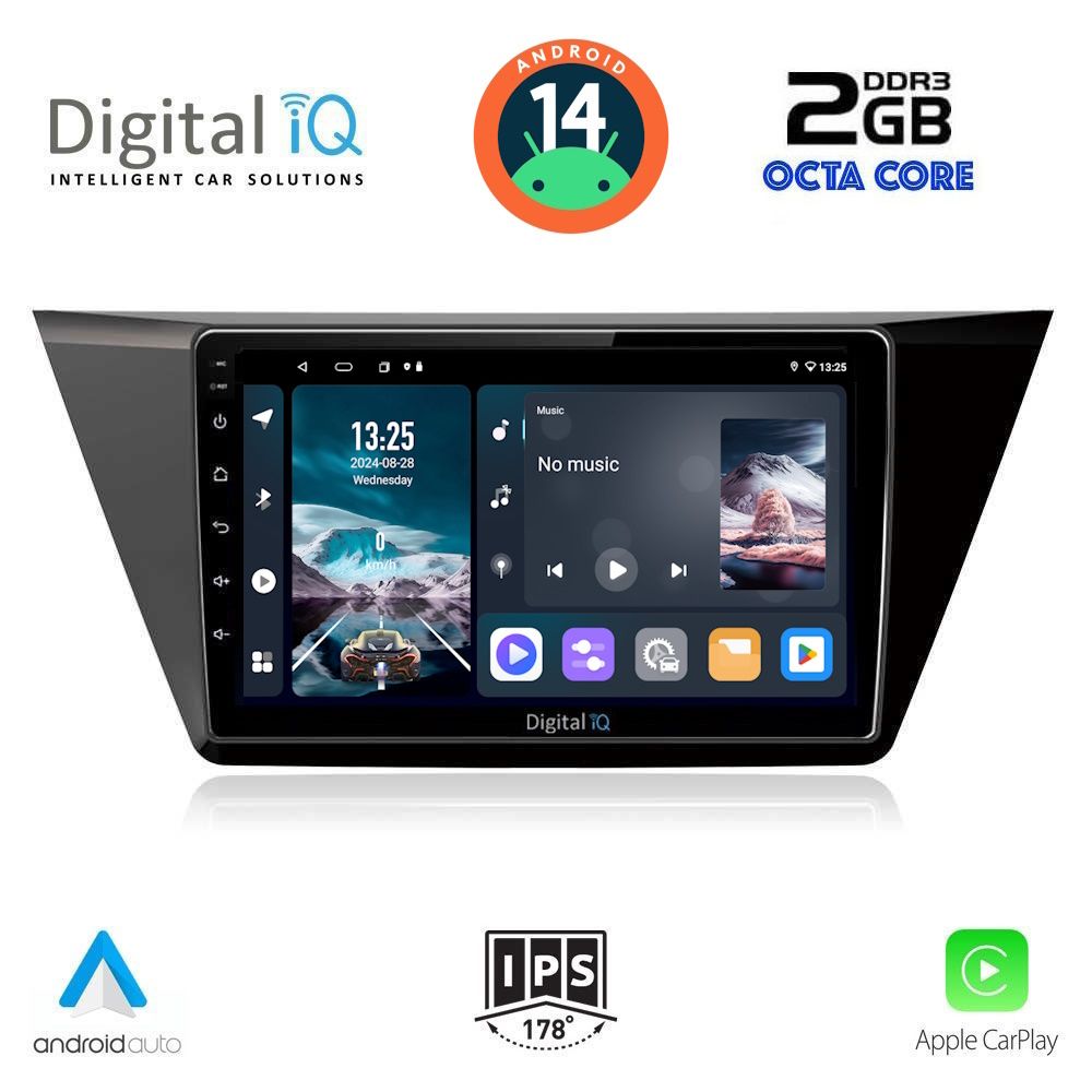 DIGITAL IQ RTG 4769_CPA (10inc) MULTIMEDIA TABLET for VW TOURAN mod. 2016&gt;