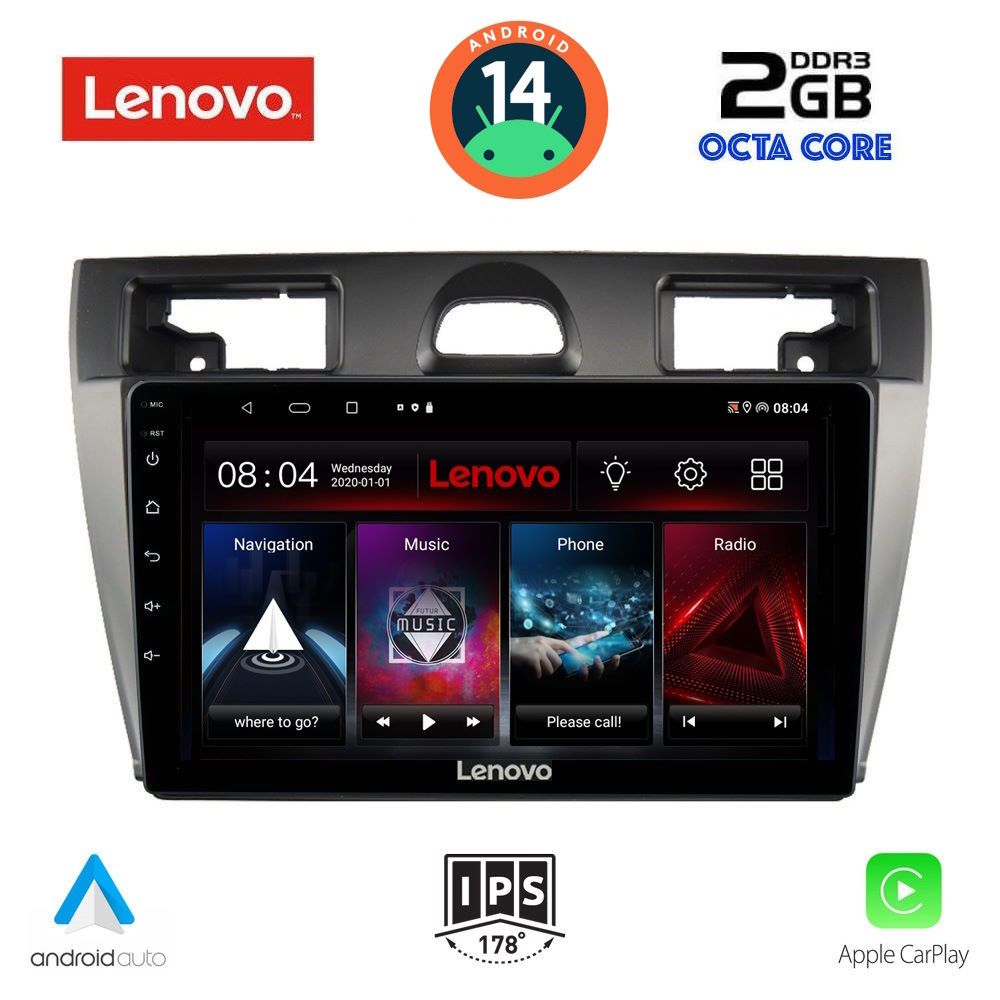 LENOVO LVF 5153_CPA (9inc) MULTIMEDIA TABLET for FORD FIESTA mod. 2005-2008