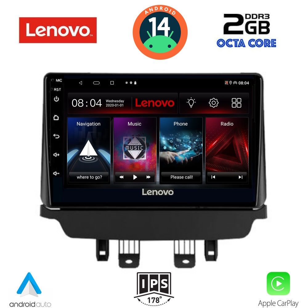 LENOVO LVF 5362_CPA (9inc) MULTIMEDIA TABLET for MAZDA 2 mod. 2014&gt;