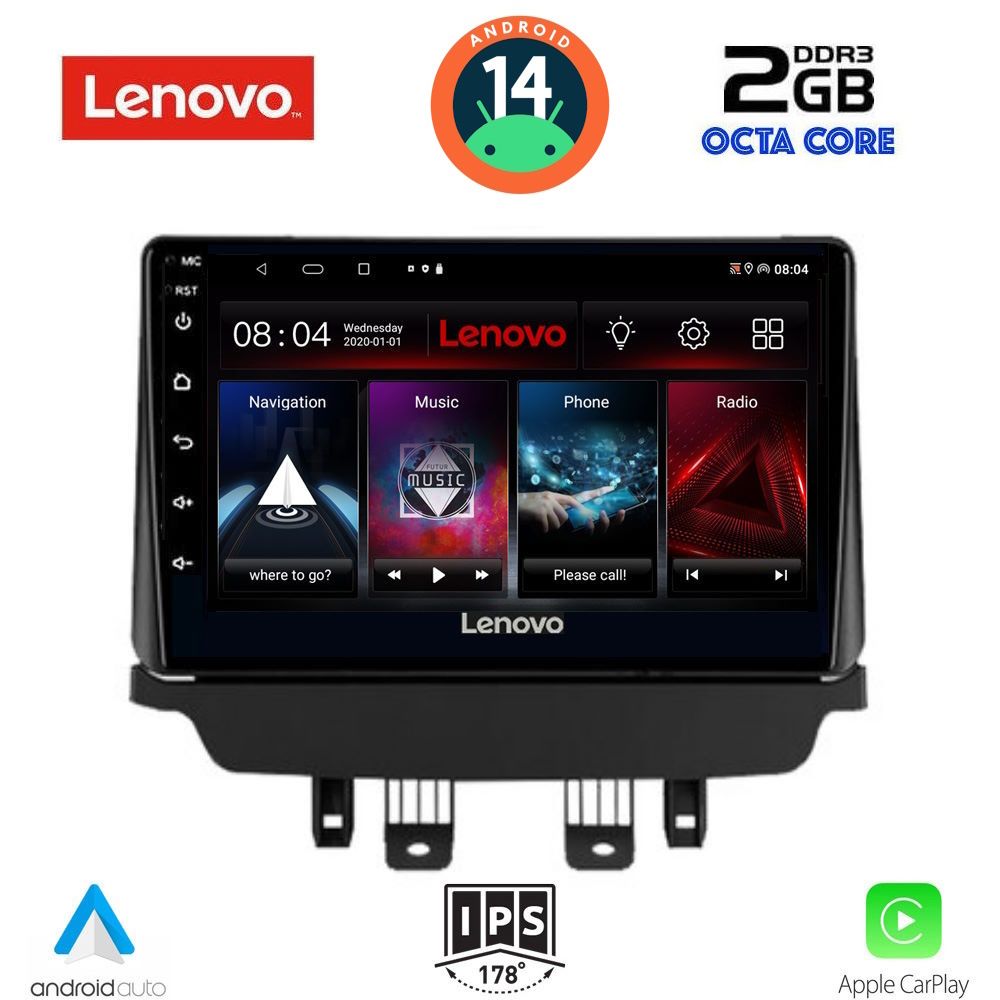 LENOVO LVF 5384_CPA (9inc) MULTIMEDIA TABLET for MAZDA CX3 mod. 2014&gt;