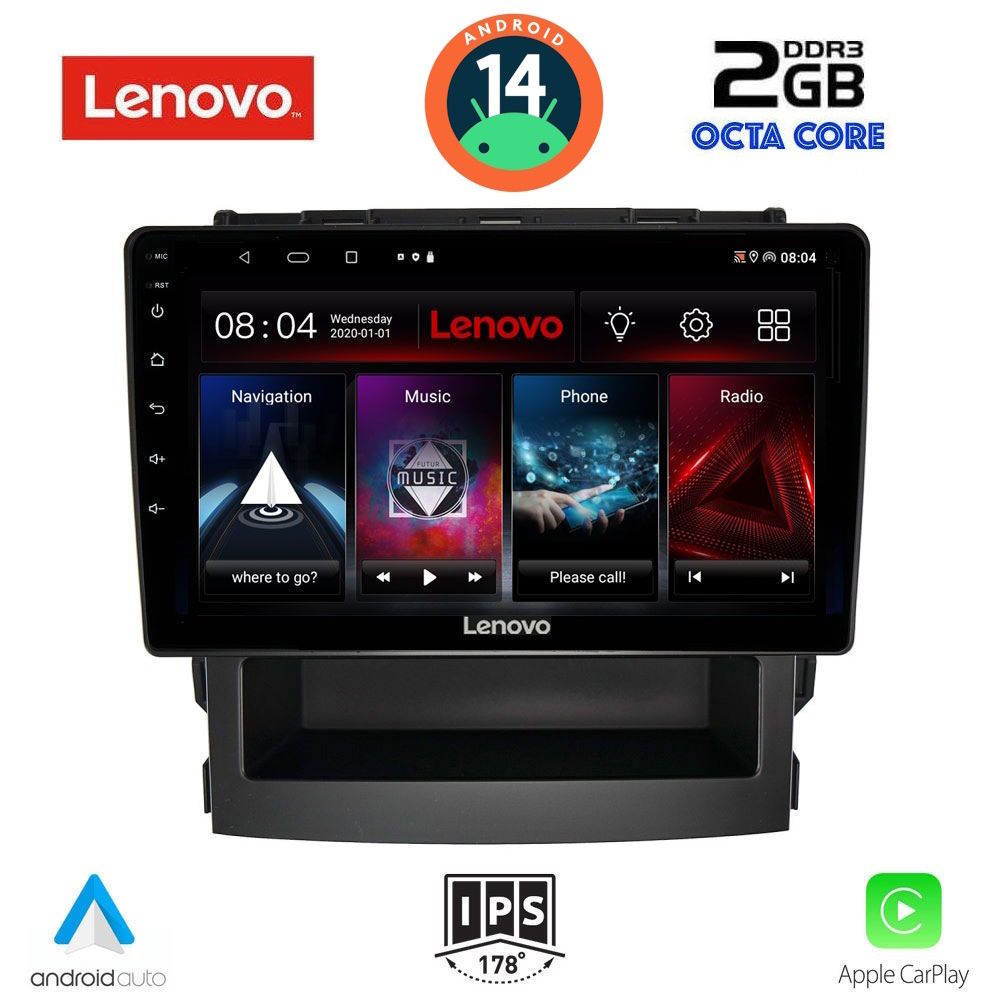 LENOVO LVF 5664_CPA (9inc) MULTIMEDIA TABLET for SUBARU FORESTER - IMPREZA mod. 2019&gt;