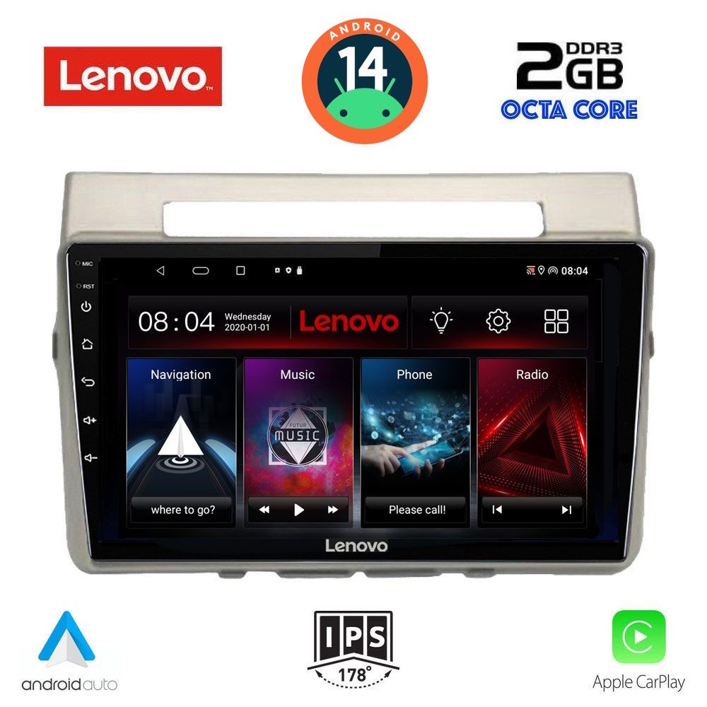 LENOVO LVF 5711_CPA (9inc) MULTIMEDIA TABLET for TOYOTA COROLLA VERSO mod. 2004-2009