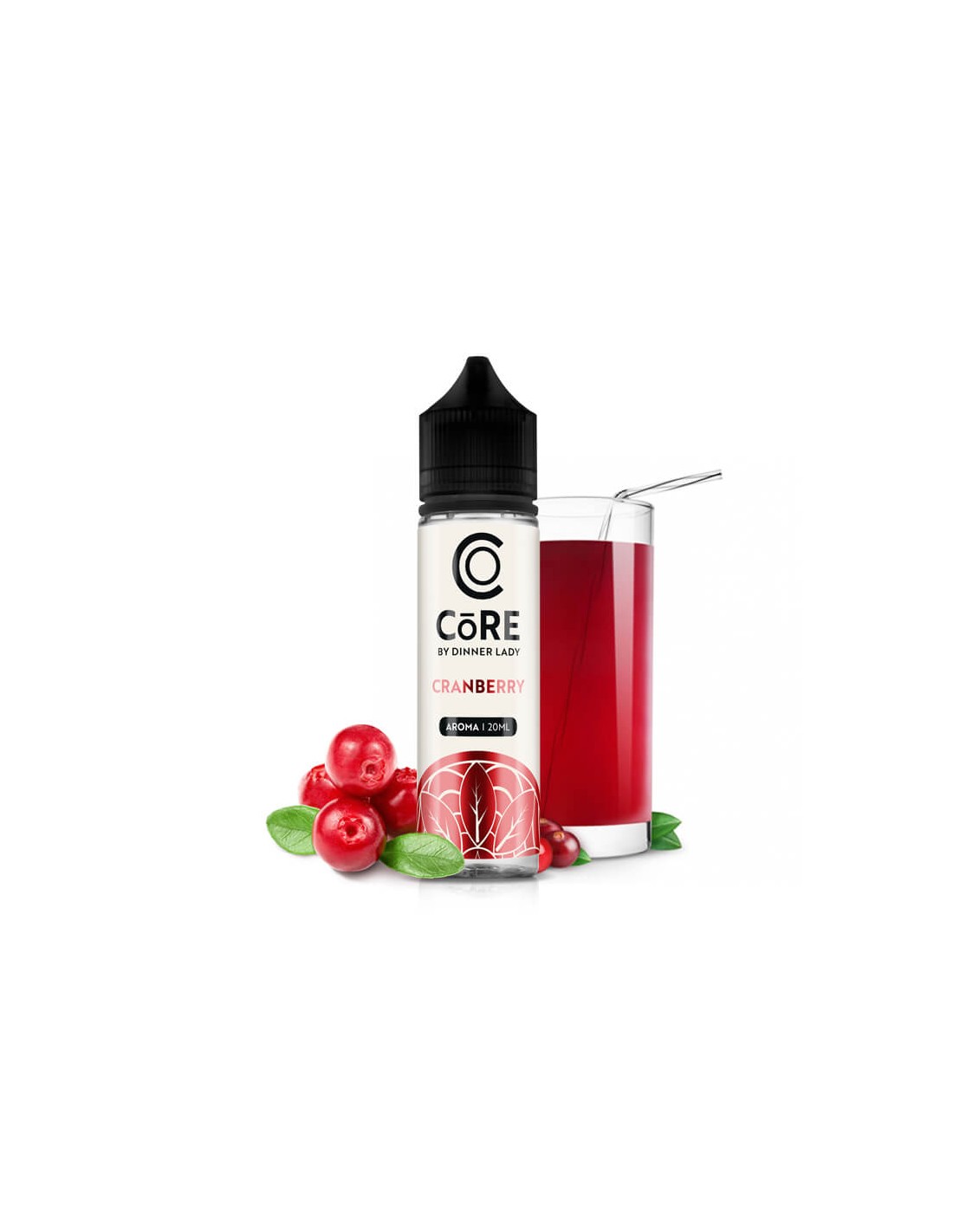 Dinner Lady Core Cranberry Flavour Shot 60ml