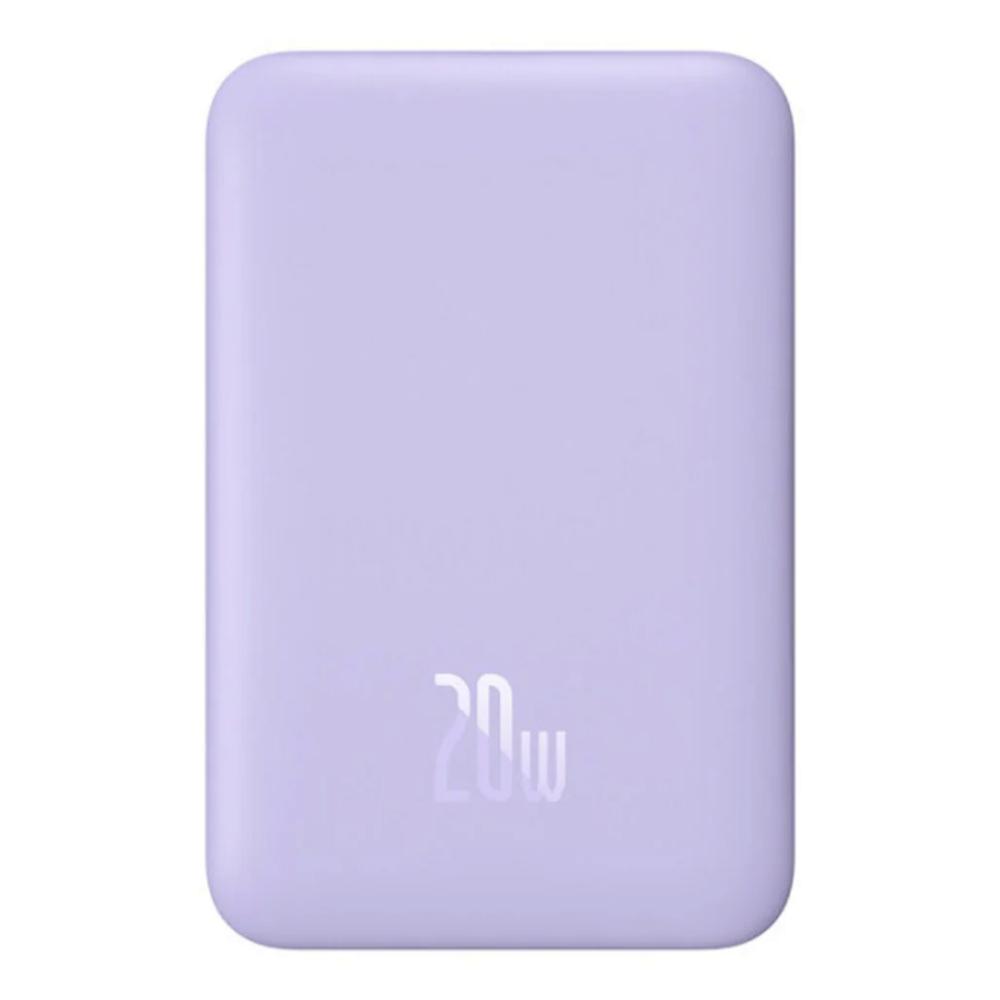 Baseus Powerbank Magnetic Mini 10000mAh USB-C 20W MagSafe purple (PPCX110105) (BASPPCX110105)