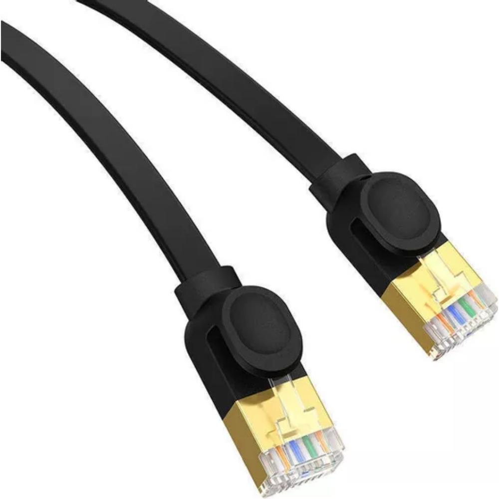 Baseus Καλώδιο Δικτύου Ethernet RJ45 CAT 7 10Gb 3m Μαύρο (B00133208111-04) (BASB00133208111-04)