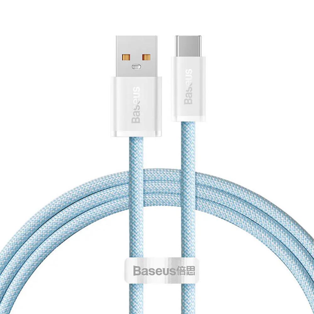 Baseus Καλώδιο USB σε USB-C Dynamic Series 100W. 1m Γαλάζιο (CALD000603) (BASCALD000603)