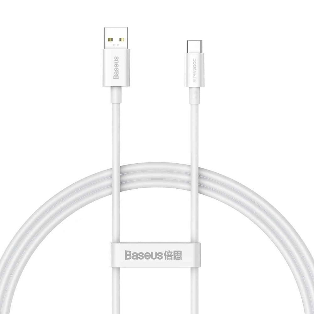 Baseus Superior Series Cable USB to USB-C 65W PD 1m white (CAYS000902) (BASCAYS000902)