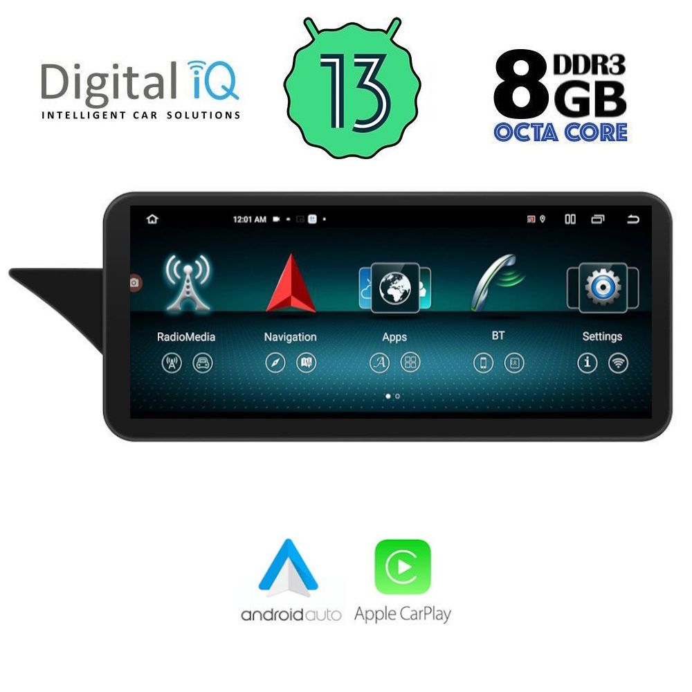 DIGITAL IQ TOP 19992_CPA (12.30inc) (NTG 4.5) MULTIMEDIA for MERCEDES E (W212) mod. 2012-2014