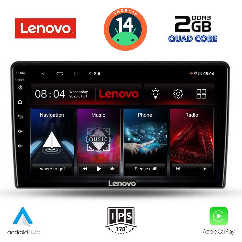 LENOVO LVD 2103B_CPA (9inc) MULTIMEDIA TABLET for DACIA DUSTER mod. 2012-2019