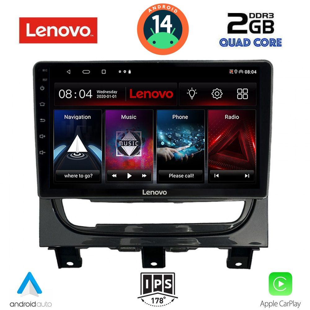 LENOVO LVD 2146_CPA (9inc) MULTIMEDIA TABLET for FIAT STRADA mod. 2012-2020