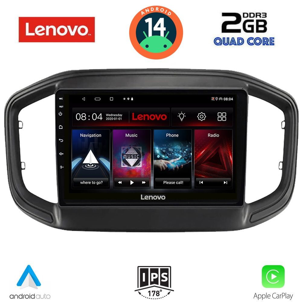 LENOVO LVD 2147_CPA (9inc) MULTIMEDIA TABLET for FIAT STRADA mod. 2020>