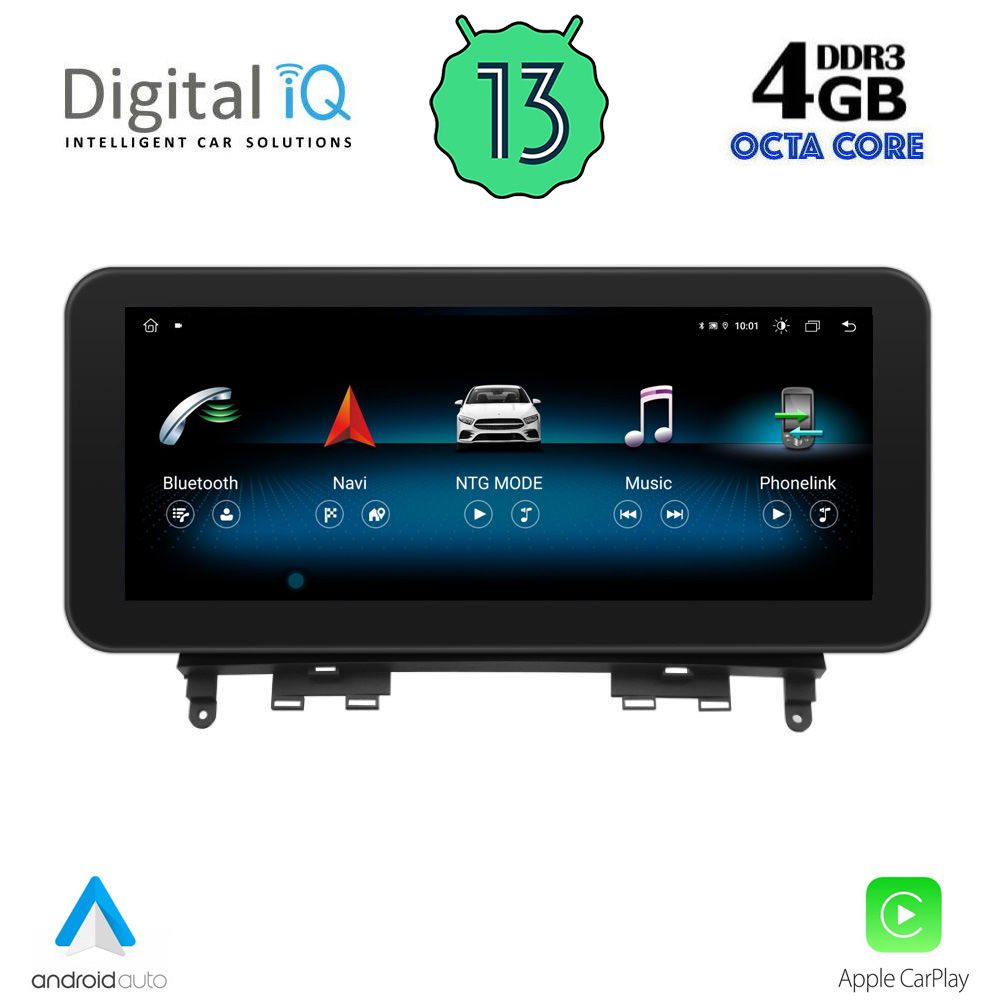 DIGITAL IQ TOP 16984_CPA (10.25inc) (NTG 4.0) MULTIMEDIA for MERCEDES C (W204) mod. 2007-2011