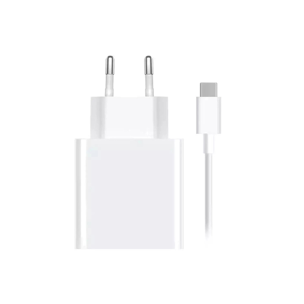 Xiaomi Mi Travel Charger Combo Set with USB-A to Type-C charging cable 1m, 33W White EU (BHR6039EU) (XIABHR6039EU)