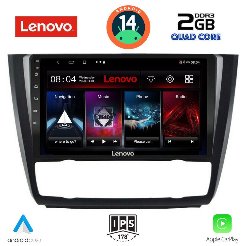 LENOVO LVD 2040_CPA CLIMA (9inc) MULTIMEDIA TABLET for BMW S.1 E81-82-87-88 mod. 2004-2013