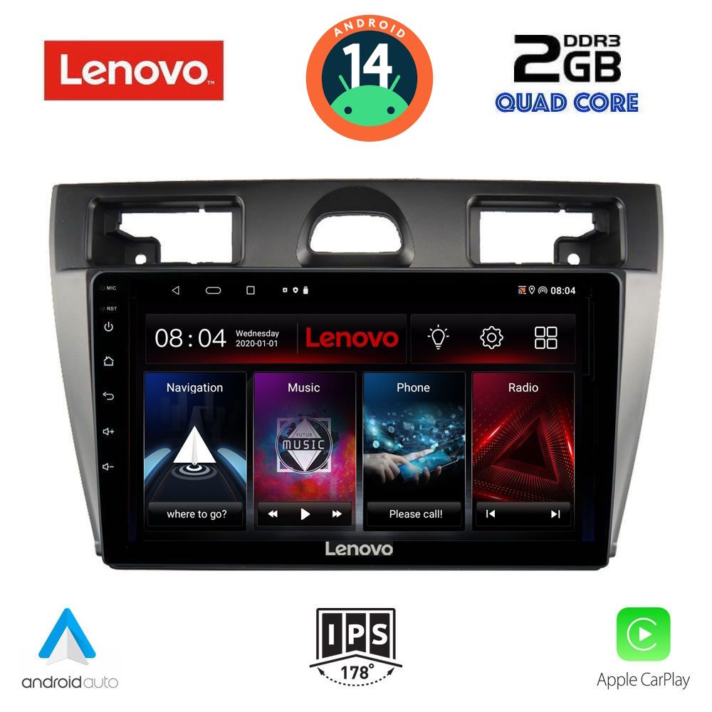 LENOVO LVD 2153_CPA (9inc) MULTIMEDIA TABLET for FORD FIESTA mod. 2005-2008