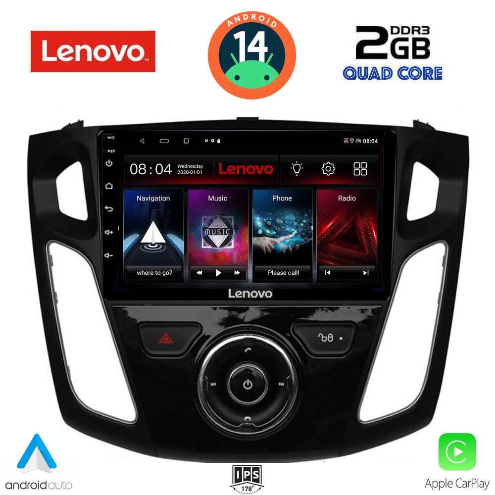 LENOVO LVD 2157_CPA (9inc) MULTIMEDIA TABLET for FORD FOCUS mod. 2011-2018