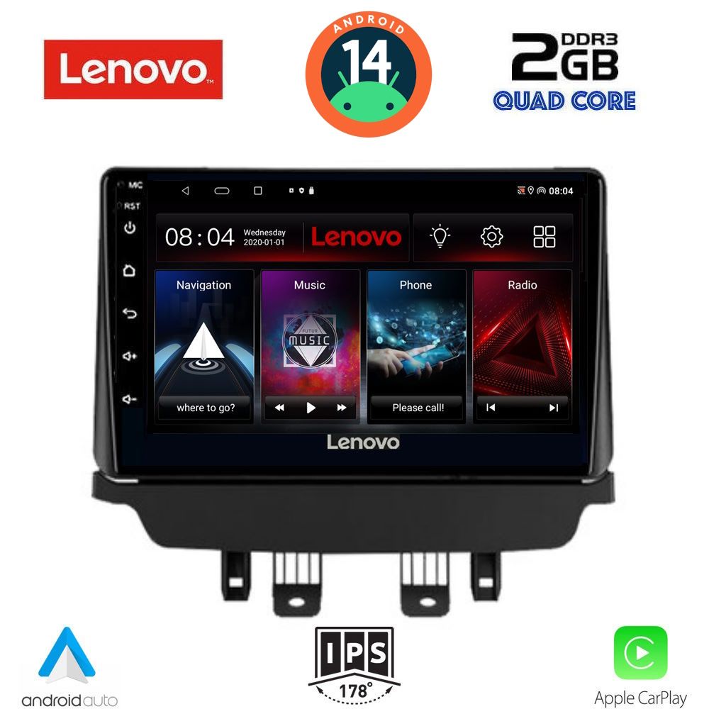 LENOVO LVD 2362_CPA (9inc) MULTIMEDIA TABLET for MAZDA 2 mod. 2014>